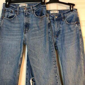Abercrombie & Fitch ’90s Straight Jeans Bundle | Sizes 23 & 24